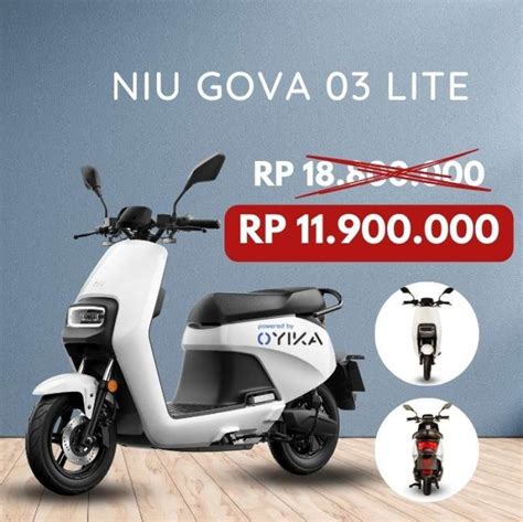 5 Alasan Motor Listrik NIU Harga 20 Jutaan Ini Bikin Ngiler!