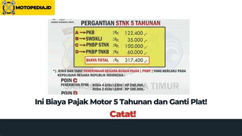 5 Biaya Tersembunyi Mengganti Plat Motor: Jangan Kaget Setelah Bayar! 5 Biaya Tersembunyi Mengganti Plat Motor: Jangan Kaget Setelah Bayar!