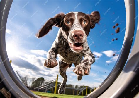 Airport Dog-cour! GSP’s Agility Stunts Charm Travelers.